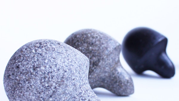 Kunstobjekte aus Asche