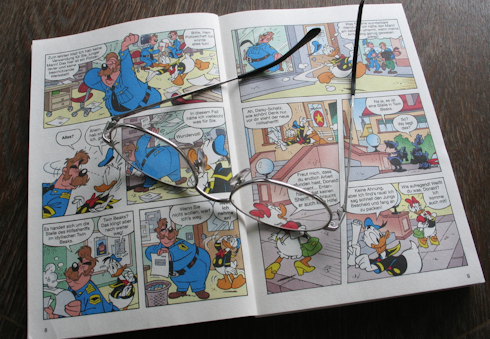 Comicheft mit eigener Biografie