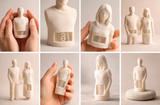 Bestattungen mit 3D-Figur aus eigener DNA