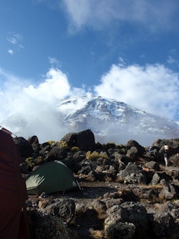 Bestattungen mit  Abschied auf dem Kilimandscharo