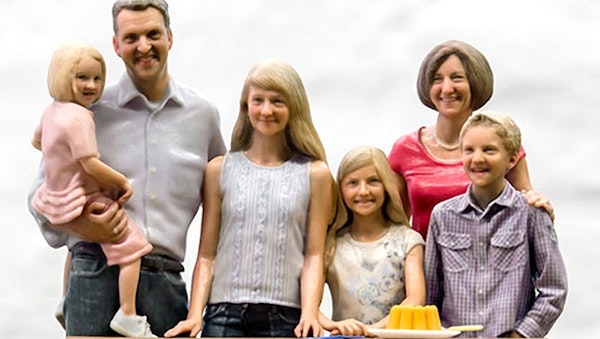 3D-Figur mit eigener DNA